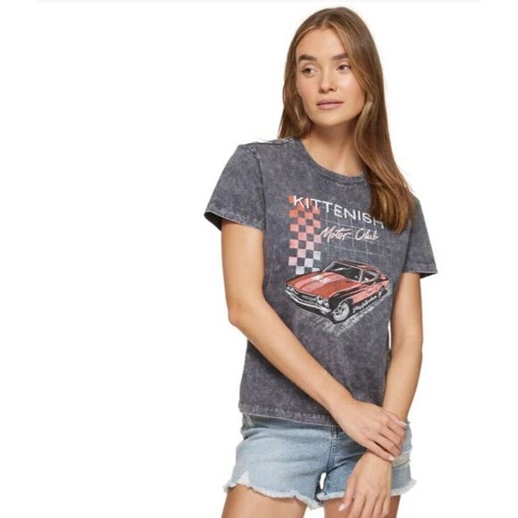 Kittenish x Flag & Anthem Motor Club Tee Small - Picture 1 of 8